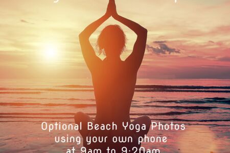 Beach Yoga Photos 1