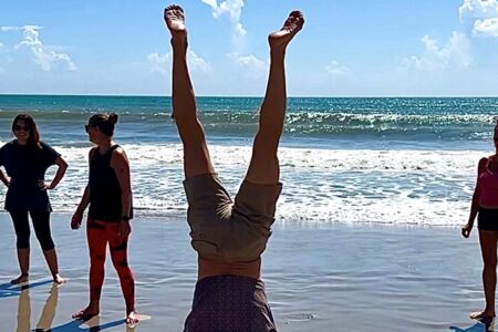 Beach Yoga Photos Florida