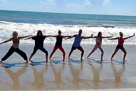 Beach Yoga Photos Tide And Tonic 1