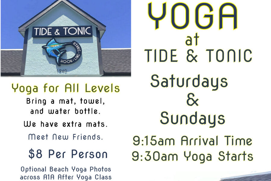 YOGA SUNDAY at TIDE & TONIC